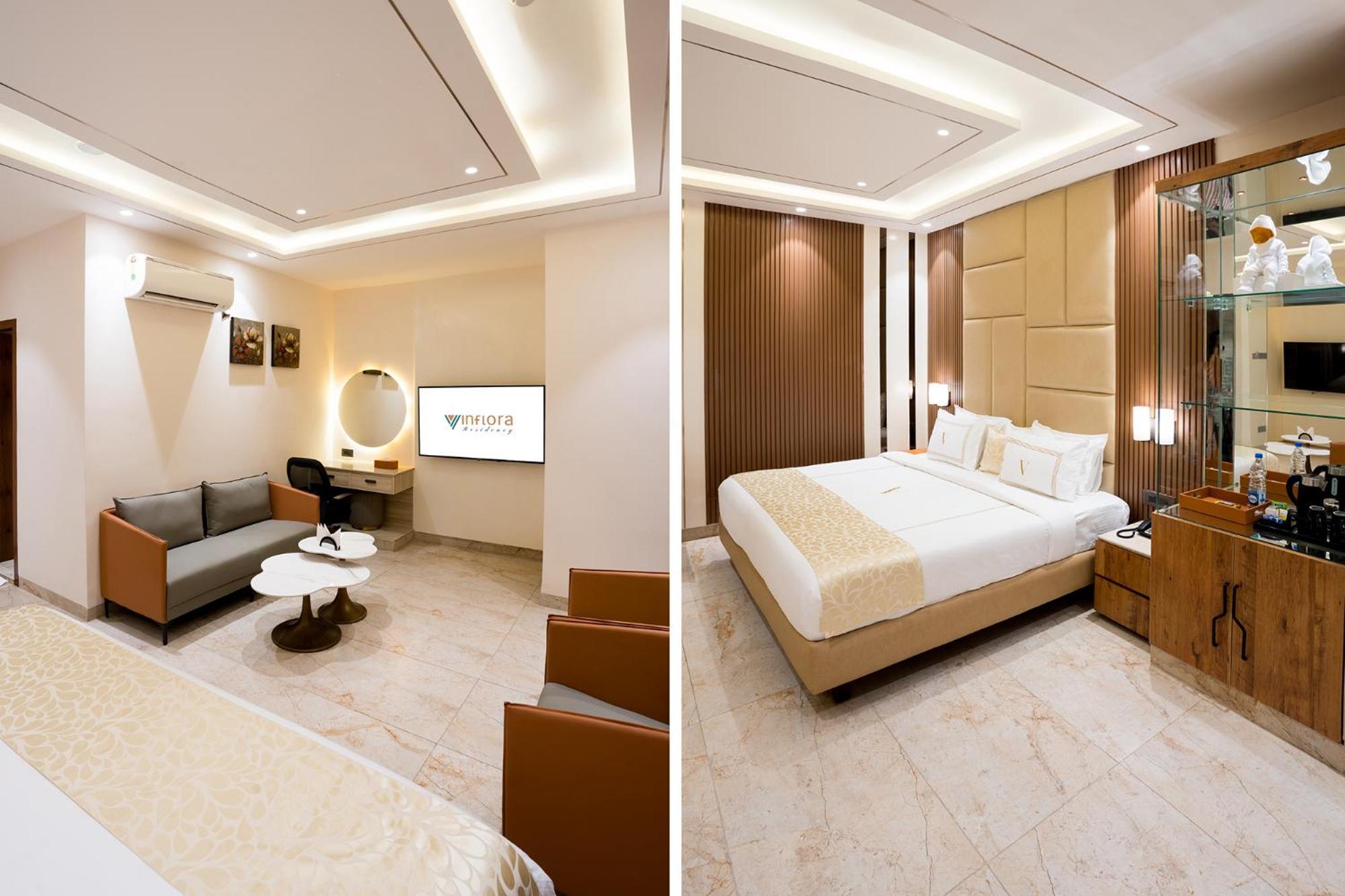Oriva Vinflora Residency - Nr Lv Prasad Hospital, Banjara Hills Hotel Hyderabad Ngoại thất bức ảnh